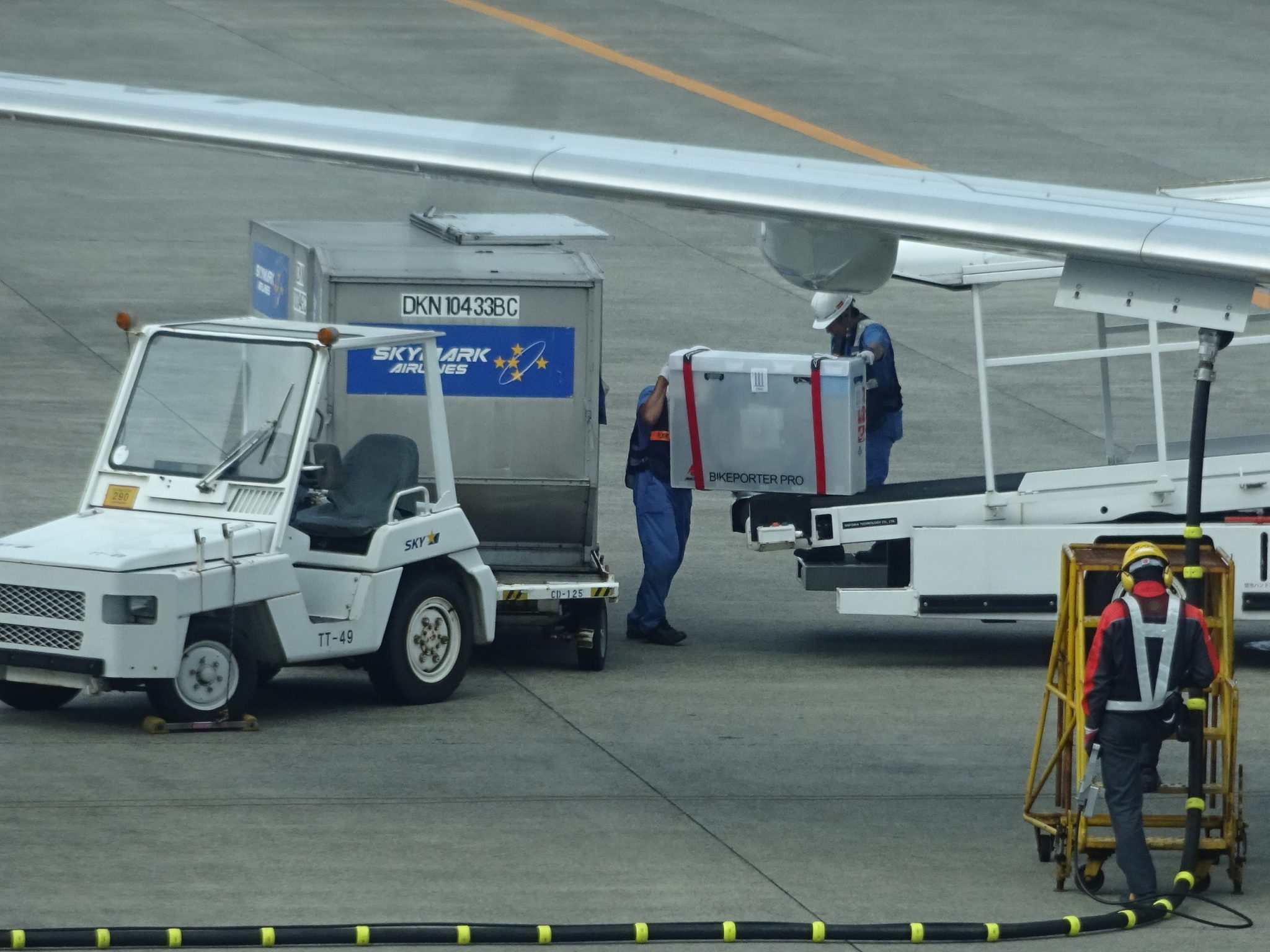 飛行機輪行で鹿児島・霧島・桜島サイクリングその１