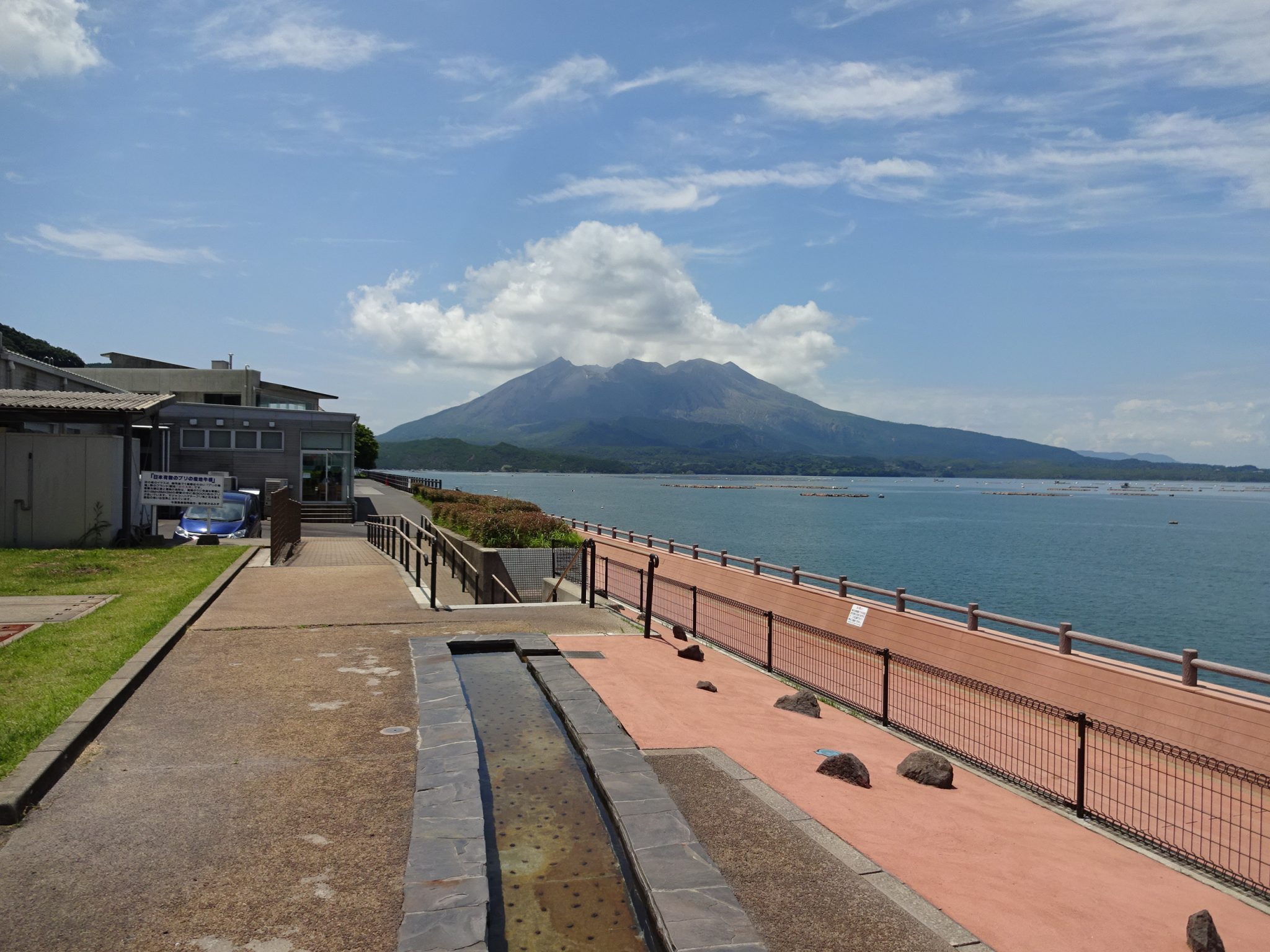 飛行機輪行で鹿児島・霧島・桜島サイクリングその３