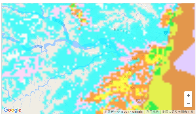 中華電信のサービスエリア