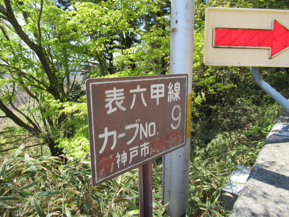 カーブの数が表示されている