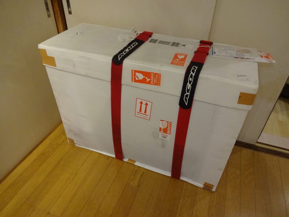 自転車が届きました