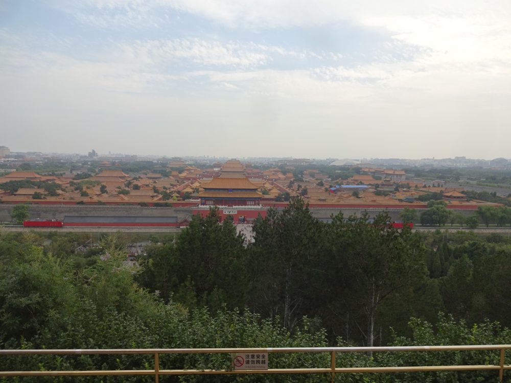 紫禁城の全景