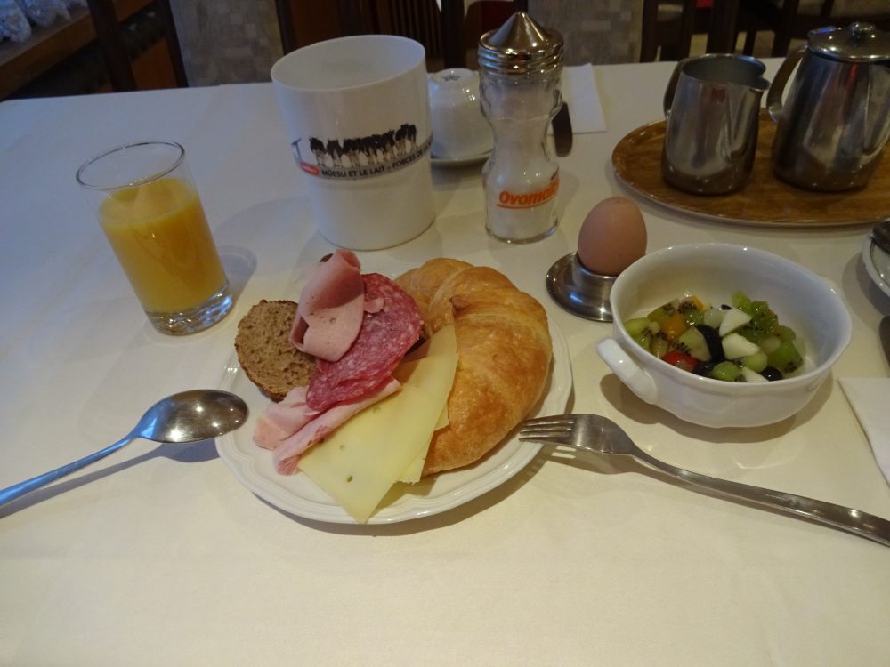 ホテルエリートの朝食