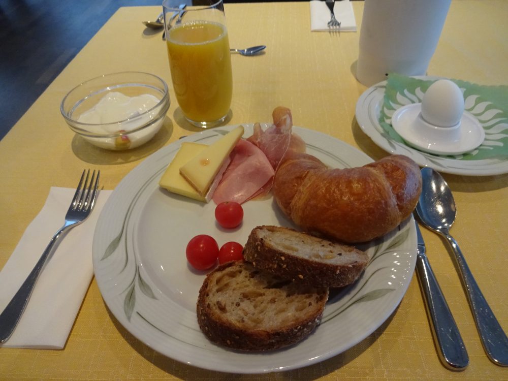 ホテル トレンベルグの朝食