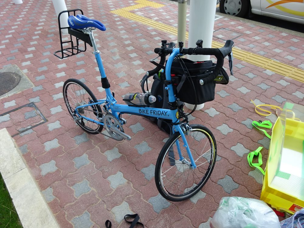 Bike Friday組み立て完了