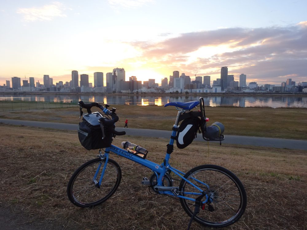 BikeFridayのサドルバック