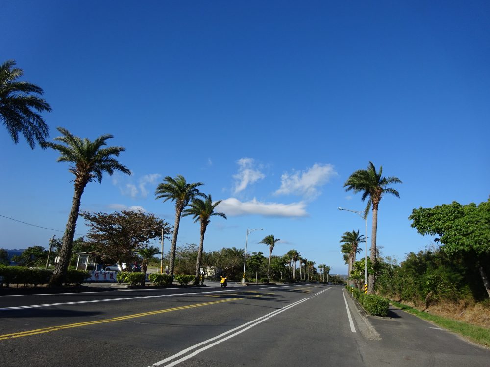 墾丁の道路