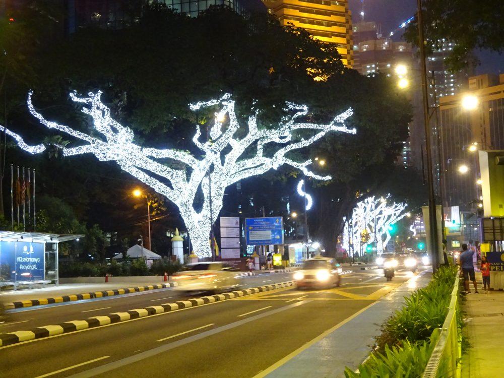 クアラルンプール市街中心部へ