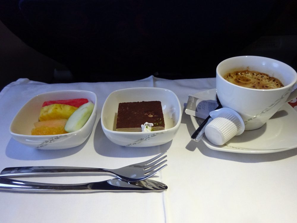 コーヒーとデザート