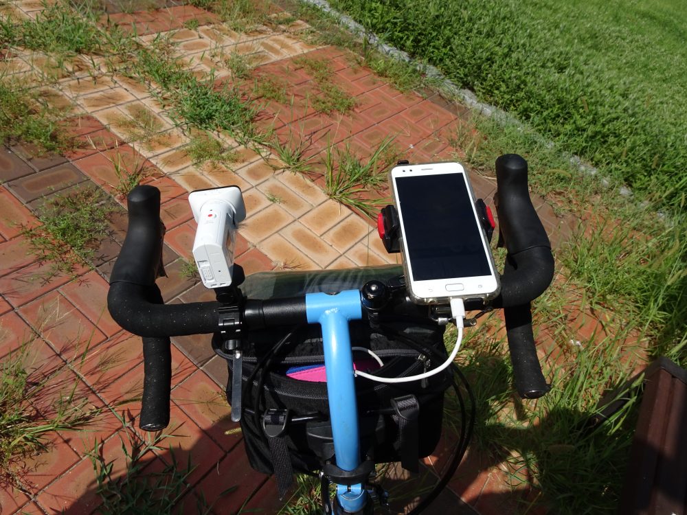 自転車のコックピット部分