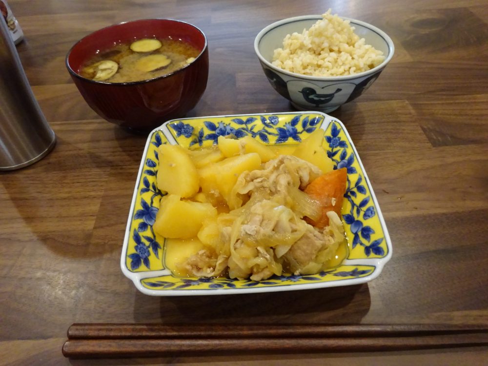 自宅ご飯が美味しい