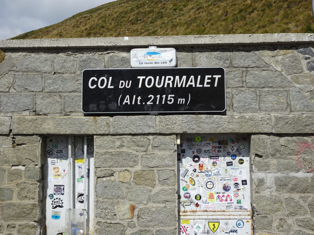 Col du Tourmalet　ツールマレー2115m