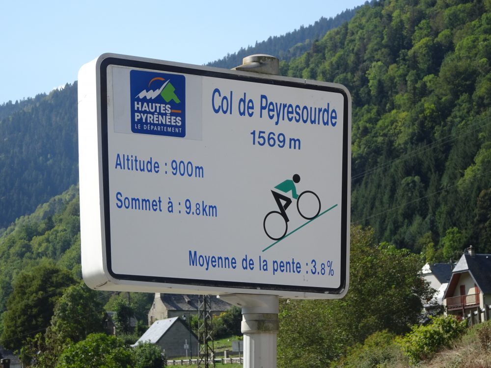 Col d' Aspinを下りアローの町へ