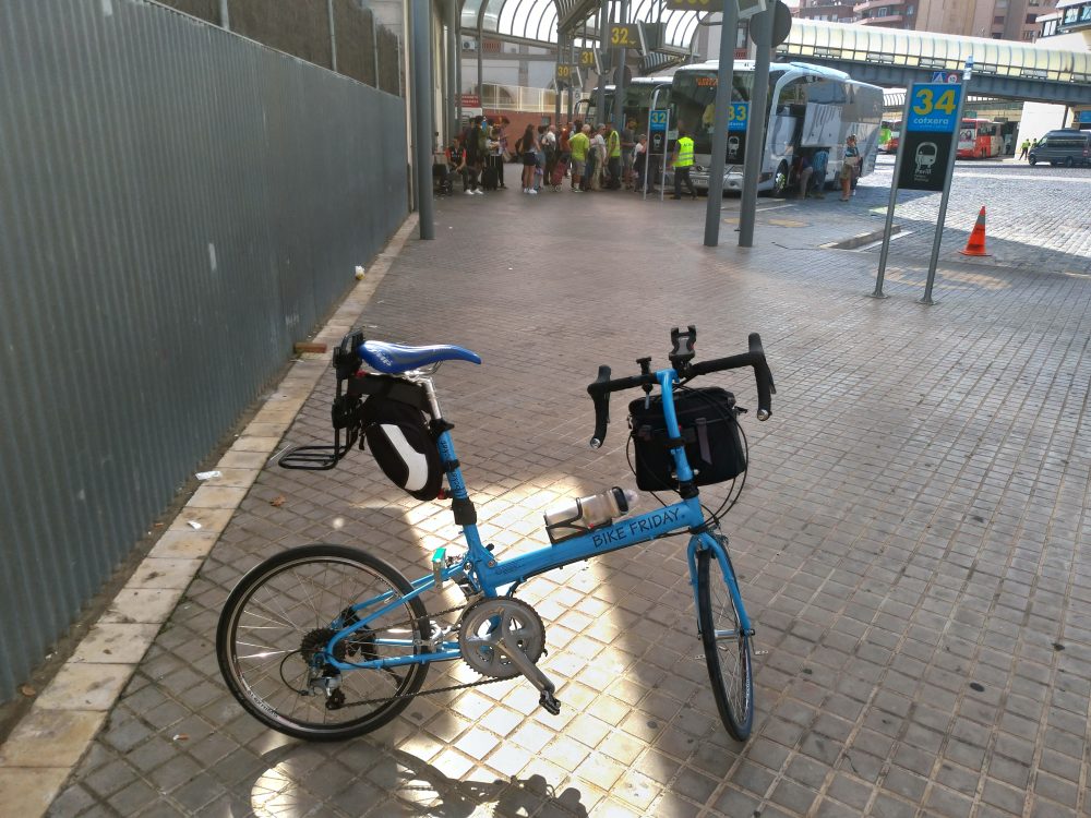 自転車でバルセロナ散策へ