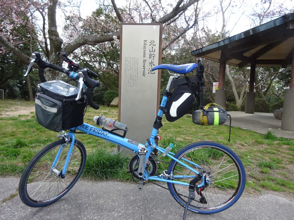 北山貯水池桜ポタ