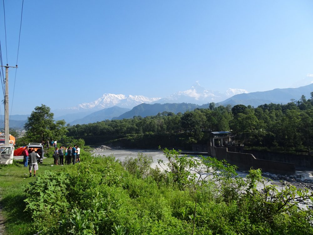 マチャプチャレほかヒマラヤの山々がすごい