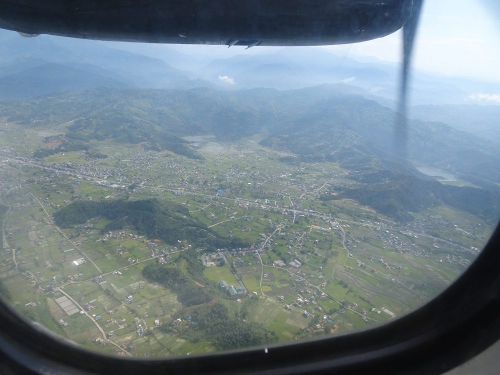 イエティ航空でポカラからカトマンズへ