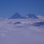 BikeFriday で空港へイエティ航空のヒマラヤマウンテンフライト、ネパールの旅2019　８日目