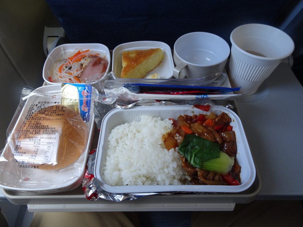 中国国際航空機内食