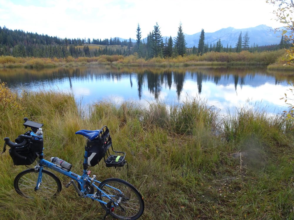 BikeFriday とCottonwood Slough