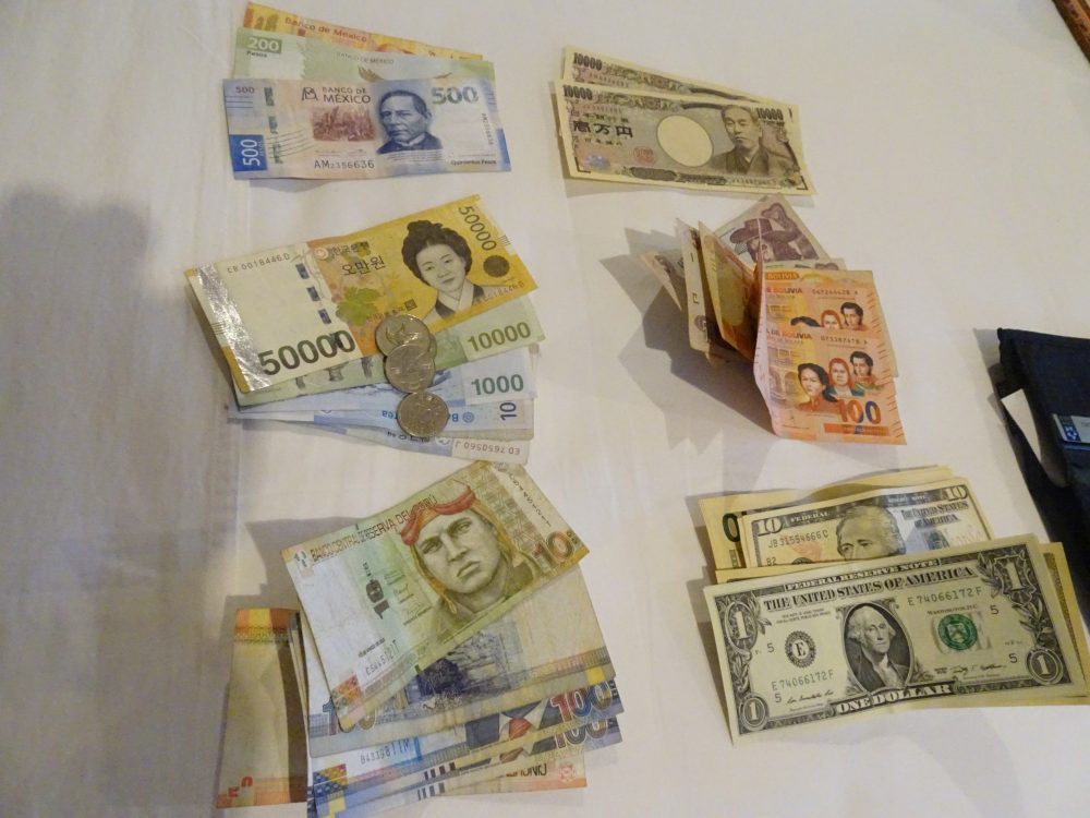 南米旅行で掛ったお金