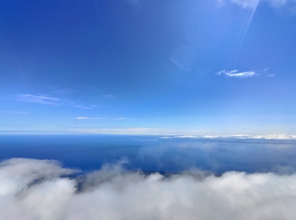 利尻山山頂からの景色