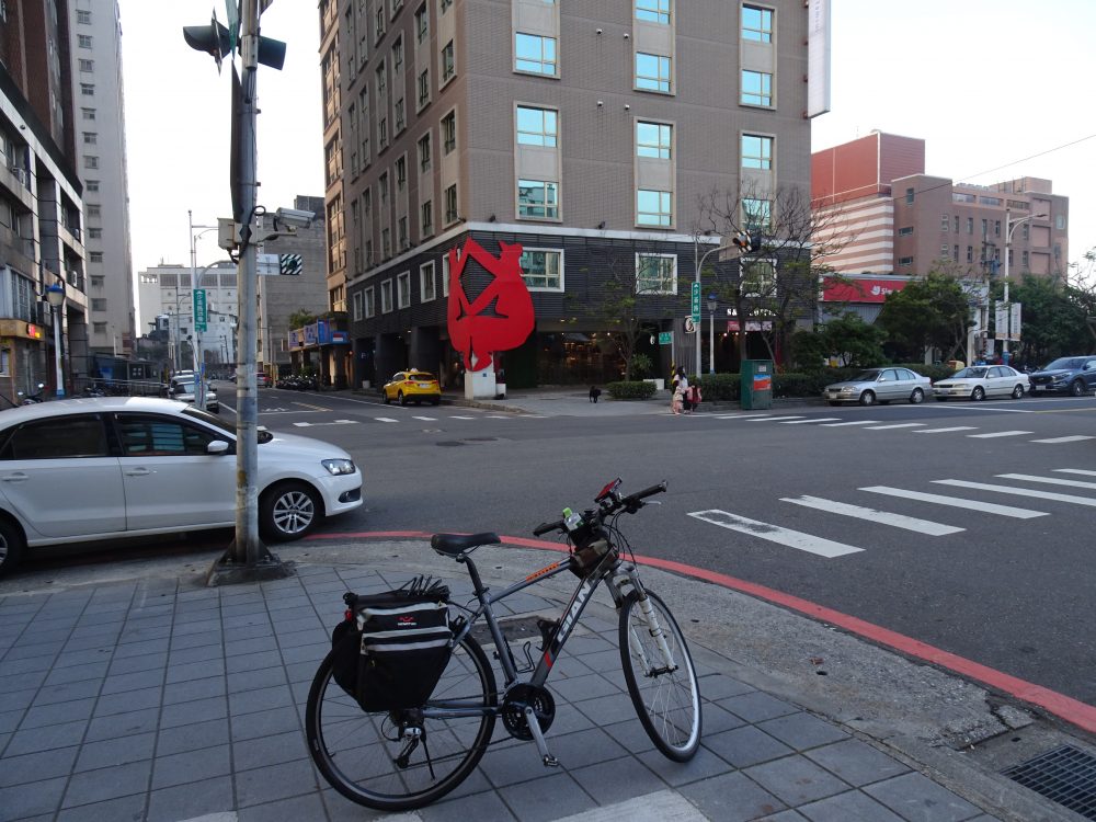 レンタサイクルを使った台湾自転車旅行1日目はホテルまで