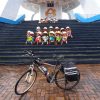 レンタサイクルで嘉義から台南へ、台湾自転車旅行最終日です