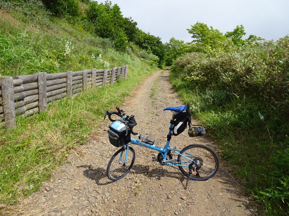 自転車で走れる礼文島のトレイルコース礼文林道を走った