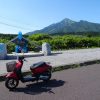 最終日、飛行機までの時間、レンタルバイクを借りて利尻島一周ツーリング