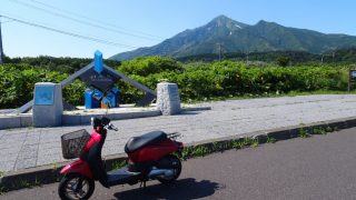 レンタルバイクを借りて利尻島一周ツーリング