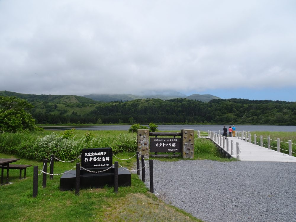 オタトマリ沼からの利尻山