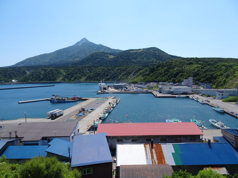 利尻島鴛泊港