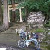 クマイチ、熊野街道１周の自転車旅３日目その３那智の滝へ