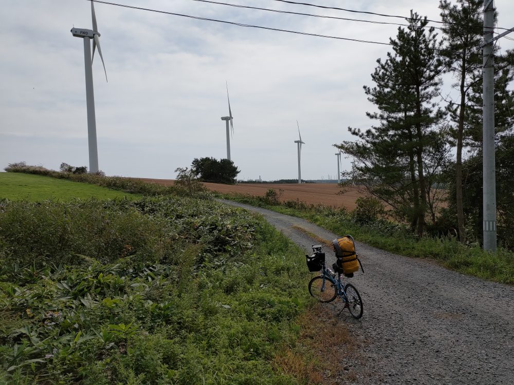 青森、函館自転車旅2日目、六ケ所村原燃PRセンターへ