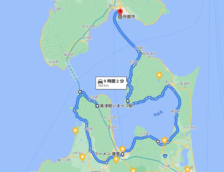 津軽海峡自転車旅