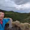 八丈富士の山頂は強風で天気急変、恐怖を感じました