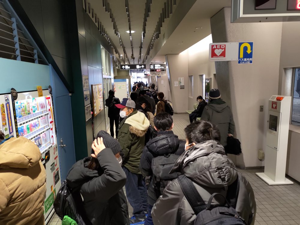 紋別ドライブと大雪渋滞