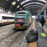 ミラノ中央駅えきから鉄道でティラーノへ、さらにサンモリッツへ