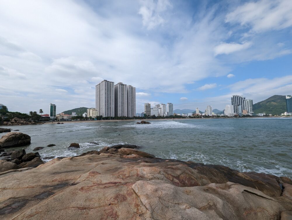 ベトナム南部ニャチャンは良い天気でした